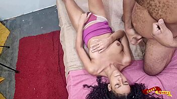 skinny thai teen slut masturbates to massive cumshot blast