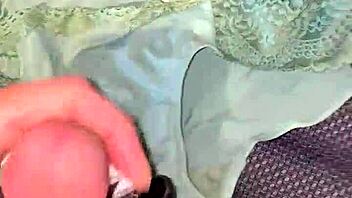 hey wanna watch me play in wife's sexy panties