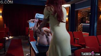 whoa, dude with pussy shocked by two shemale monster cocks tag team!