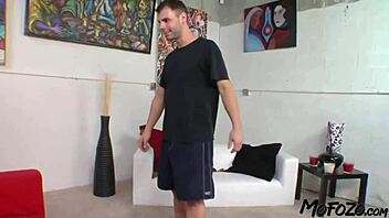 porn actor struggles but still pounds wet milf pussy rough and sloppy