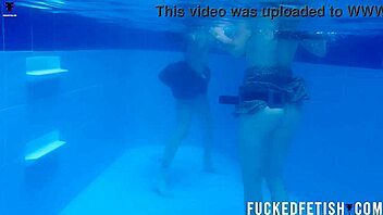 i can't stop watching yessica bunny and helen star's wet pool play