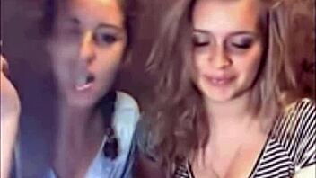 wanna watch these cigarette smoking cam girls tease