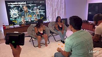 first real swinger couple swap gets wild and steamy!