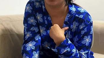 busty latina milf teaches amateur sex pov with creampie