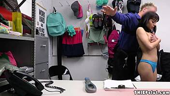 wanna see italian shoplifter's tight pussy wrecked by cop?