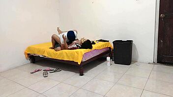 STEPmom OFFERS SPECIAL NIGHT WITH DIRTY HOMEMADE BLOWJOB MISSIONARY