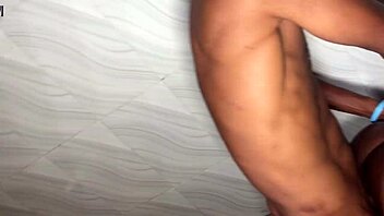 Slim Babe Squirts Wild on Kitchen Floor from Intense Machine Fucking