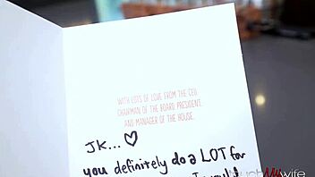 Full scene, cucked hubby, watch your horny wife take that huge black cock - touchmywife.