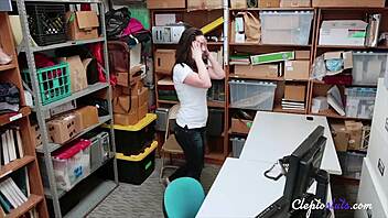 Dirty Big Ass Shoplifter Bent Over Fucked By Cop