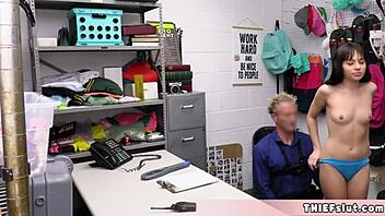 wanna see italian shoplifter's tight pussy wrecked by cop?