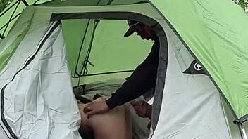 caught pregnant wife craving hotel gloryhole and outdoor monster cock