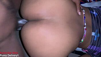 super horny ebony milf with huge tits rides monster black cocks hard