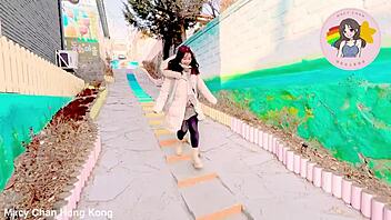 Hong Kong Macy Chan Explores Passionate Winter Lust with Irresistible Oral Cravings