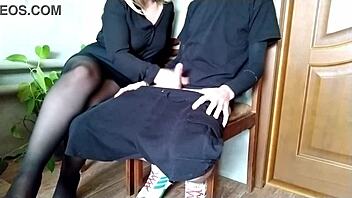 Imagine risking it all for juicy mature milf's hairy pussy and squirting fun 😏💦