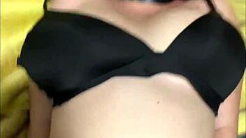 Pregnant Hottie Teases Bouncing Big Tits