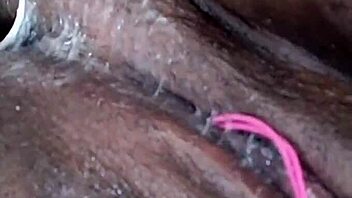 creamy black bbw pussy massage creampie solo orgasm messy