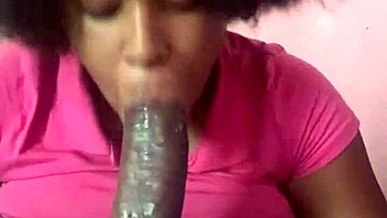 Her throat welcomes deep home invasion.