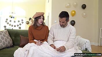 Miniskirt teen fucked by horny guy