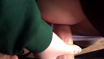 wet panties milk drips from 18yo latina student in abandoned house