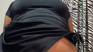 Sassy Latina Party Girl Craves Cock in Sexy Dress!