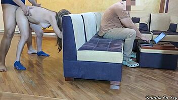 i fuck hot married asian wife while hubby works laptop