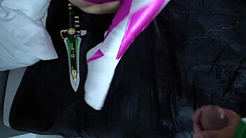 Big booty blonde rharri rides monster cock sloppy