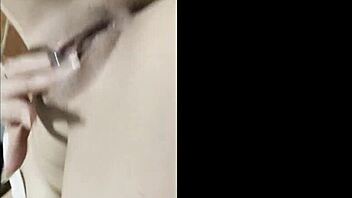 Amateur Mexican Latina Masturbates Ass with Dildo Passionately