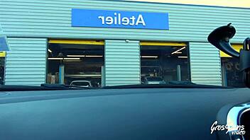 Sabrina craves one cock in ass and another in pussy for double pounding?