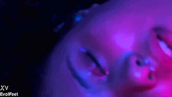 Smoking goddess feet worship deepthroat choke gagging toes