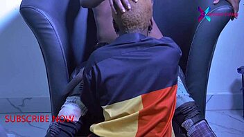 Horny visitor rips clothes for monster cock creampie