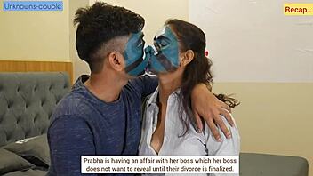 hot secretary prabha moans riding boss cock doggystyle hardcore