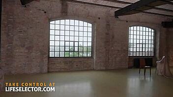 Pov saucy redhead Veronica Leal craves interracial anal pounding