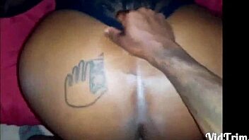 Ebony BBW Takes Monster BBC Creampie