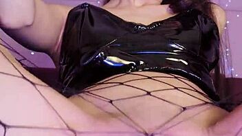 Bunny Girl Fingers Sexy Pussy Tease