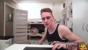 Cameras Catch Guy Pounding Hot Russian Teacher Hard!