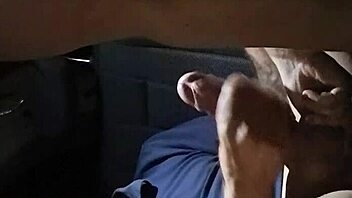 I pay hot girl car blowjob she swallows my load