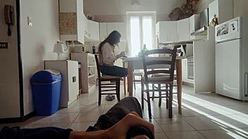 begging for blowjob but only gets amateur handjob?