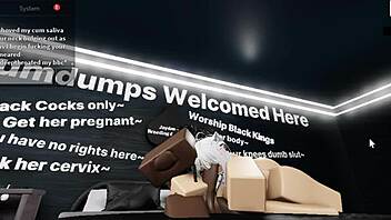 i'm roblox cat girl craving big black cock