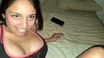 morena begs for creampie filling her pussy with hot cum!