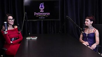 annie clementine's hottest podcast moments with bia hot part 3 on sheer red