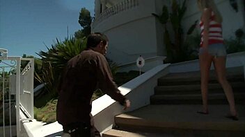 blonde cutie brynn tyler rides hard for epic cum facial