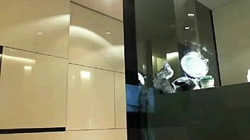 dea squirts wildly in steamy berlin shower flashing her sexy feet