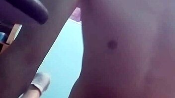 couple's webcam tease in thong panties show