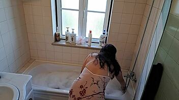 latina wife calls handyman for hot tub doggystyle fix