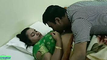 horny indian wife creampied by lover doggystyle