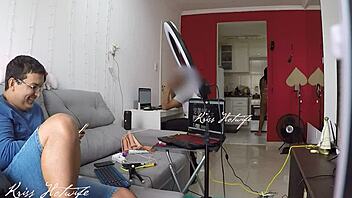 Wife Parades Sheer Bikini Teasing Cuck Hubby Guest