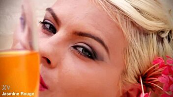 i can't resist bf titus pounding gf jasmine's juicy pussy outdoor