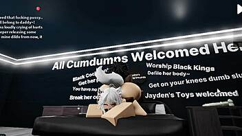 i'm roblox cat girl craving big black cock