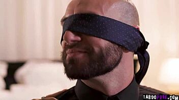 Lilly Lit grinds tight pussy riding Stirling's rock hard cock