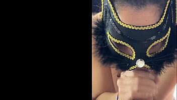 neighbor unloads cumshot straight on my face